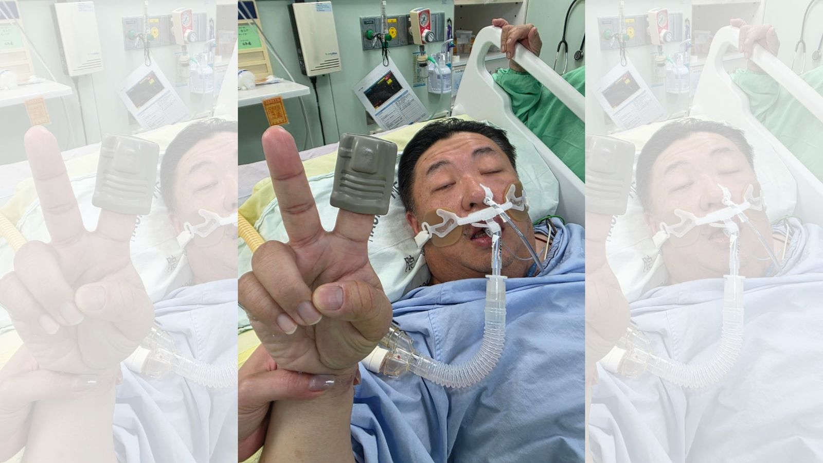 順利搶救成功!胡博硯病榻上過生日「已能比YA」 現正恢復中