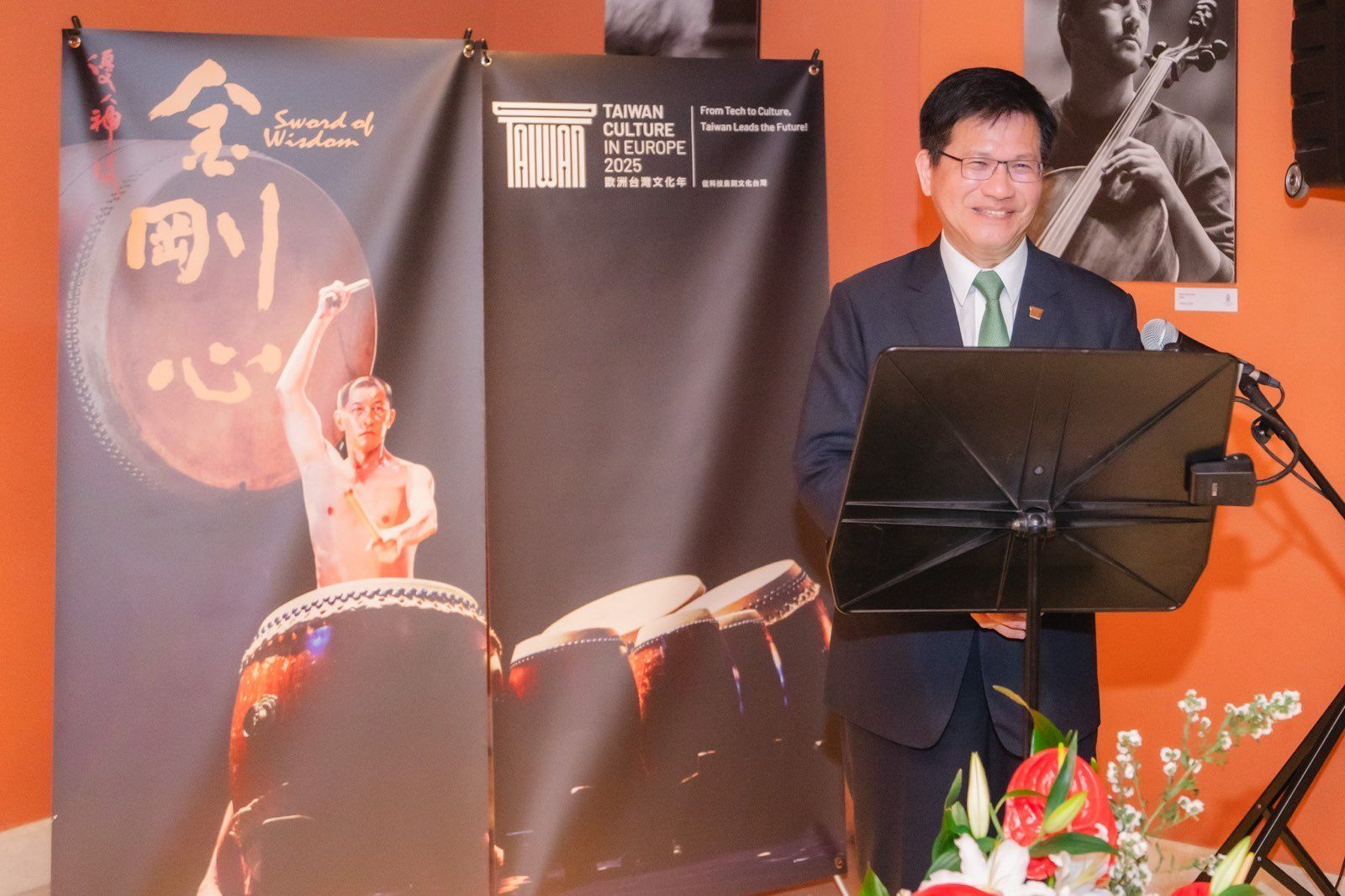 外交突圍!林佳龍歐洲行低調現身羅馬 應邀出席「歐洲台灣文化年」系列活動