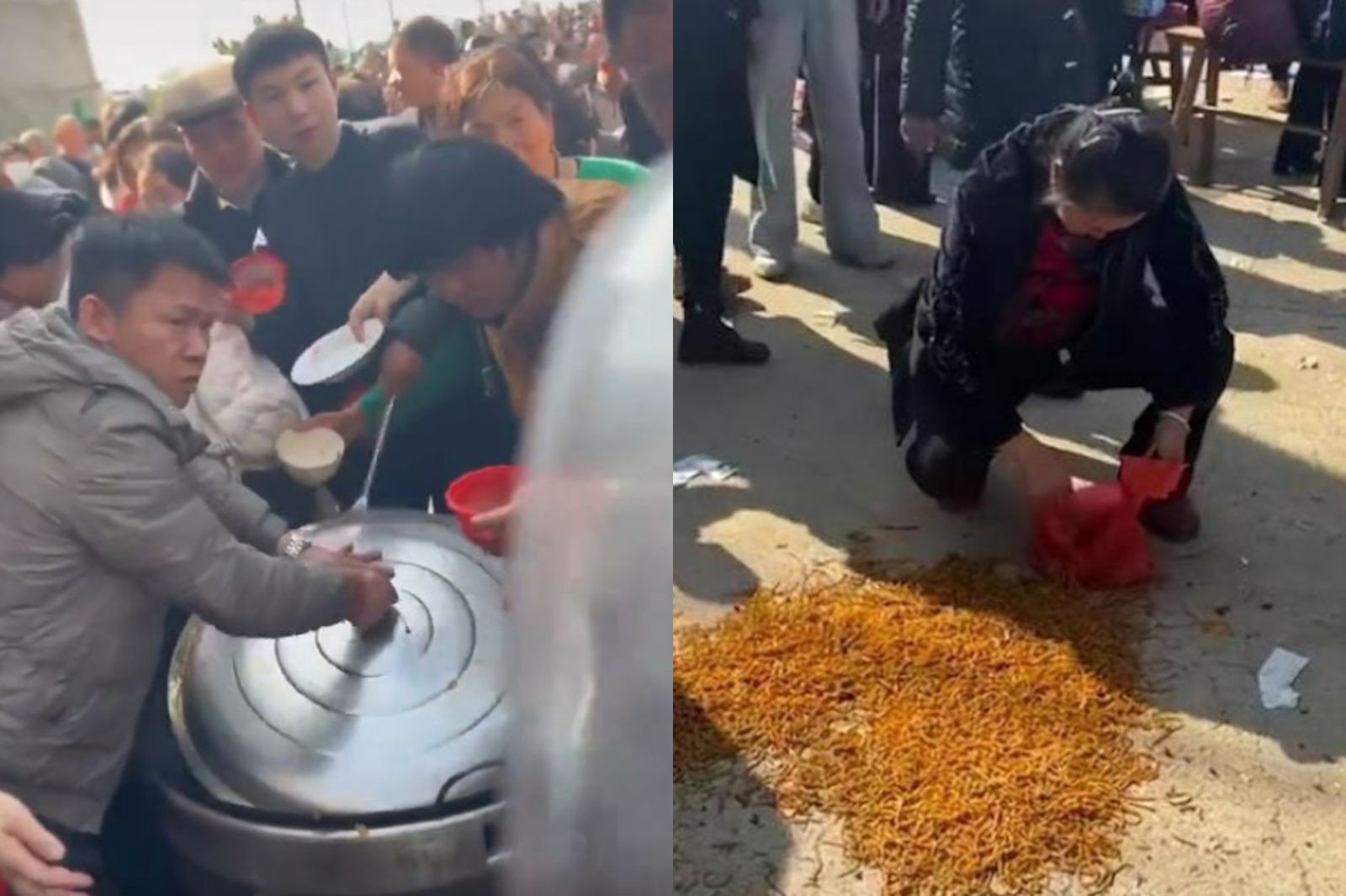 殺豬宴變搶飯現場！網紅開百桌邀客湧進5萬人　遭警約談關切
