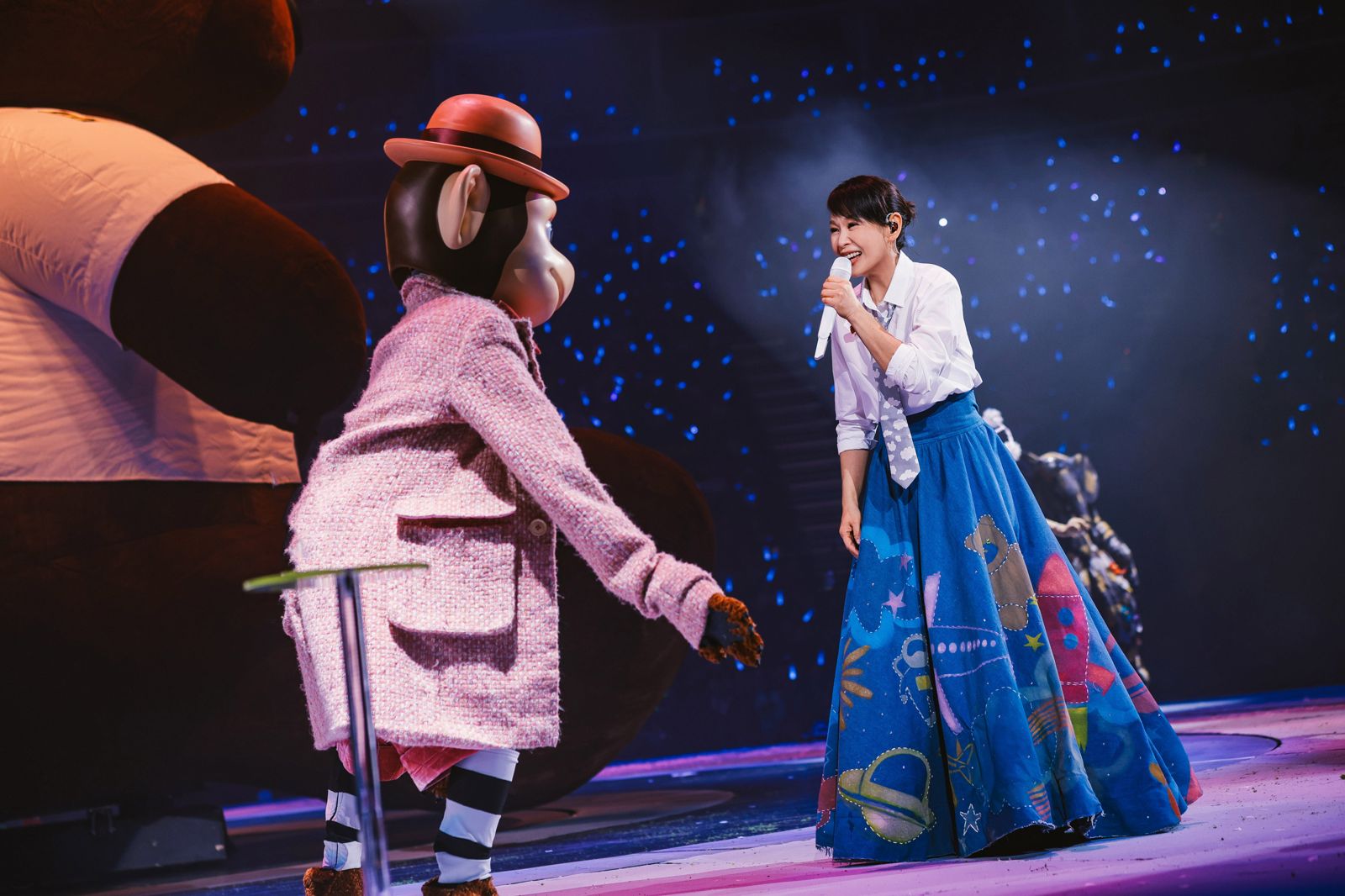 劉若英日前在泉州晉江市開唱。相信音樂提供