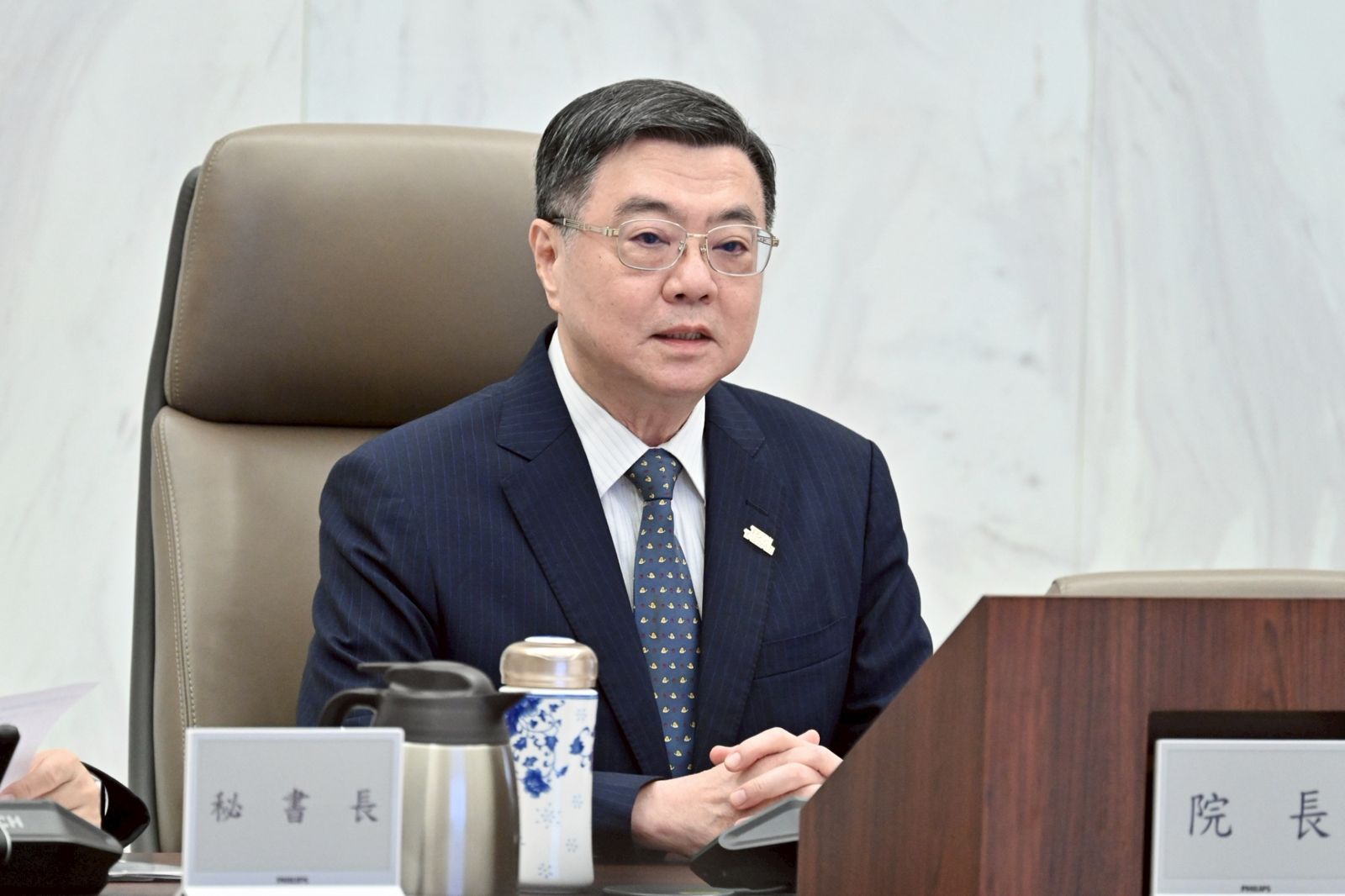 中方人士搶我國世大運賀電　卓榮泰：讓國內看清中國口蜜腹劍