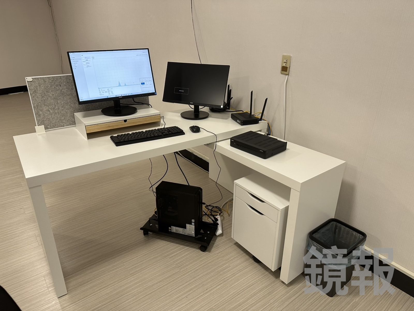 警方近日發現詐團以實體交易所取信民眾，誘導被害人從事虛擬幣投資。警方提供