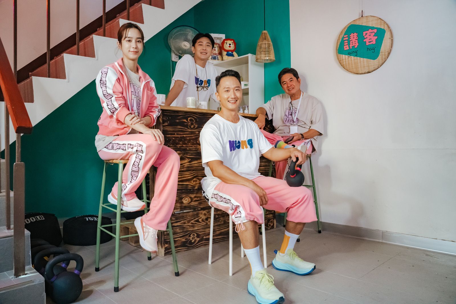 《啊喔！最Kiang駐村小隊》入圍節目創新獎。客家電視提供