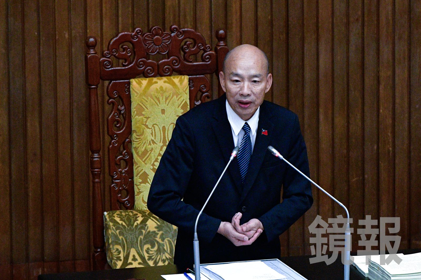 立法院會今天(16日)在藍白人數優勢下,三讀通過《老人福利法》部分條文修正案,未來65歲以上、所得稅率未達20%的長者免繳健保費。資料照片。攝影李智為