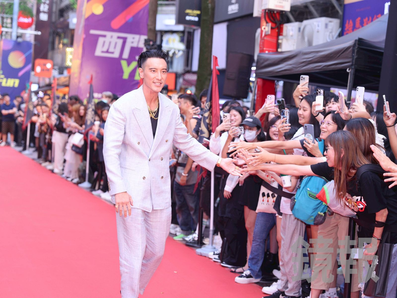 王陽明突襲《角頭》首映重現「大橋頭是我爸的」　羅志祥點名單挑蠍子哥