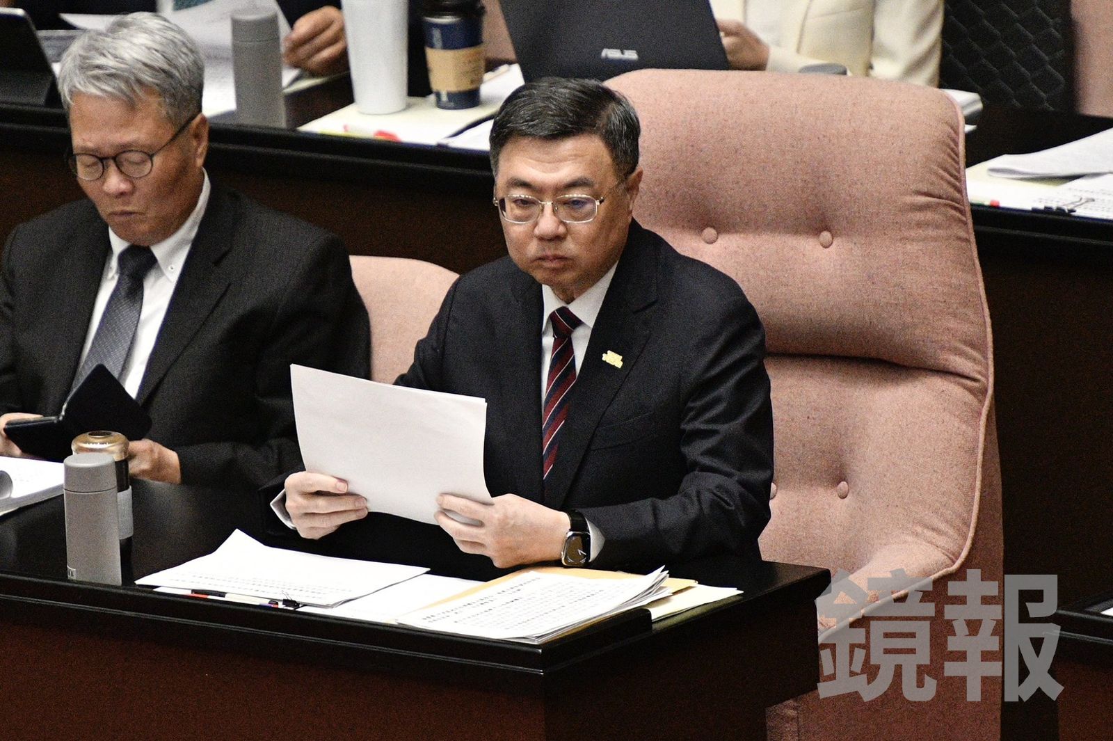 傅崐萁嘆當車手比跑外送賺得多　卓榮泰坦言：我跟國人都不滿意打詐成效