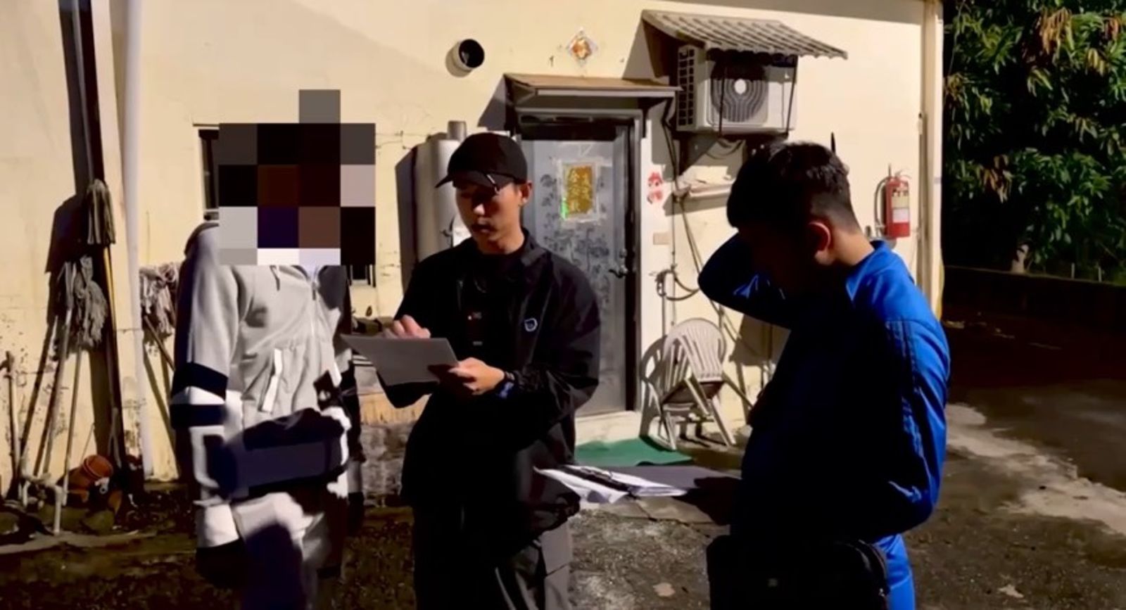 景美夜市攤商遭討保護費,3惡煞落網。翻攝畫面