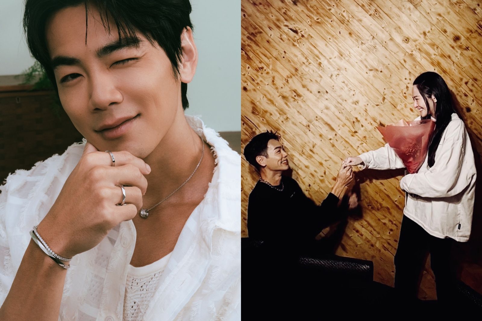 兜轉6年等到她！禾浩辰下跪套牢　吳品潔甜喊「恭喜認養成功」