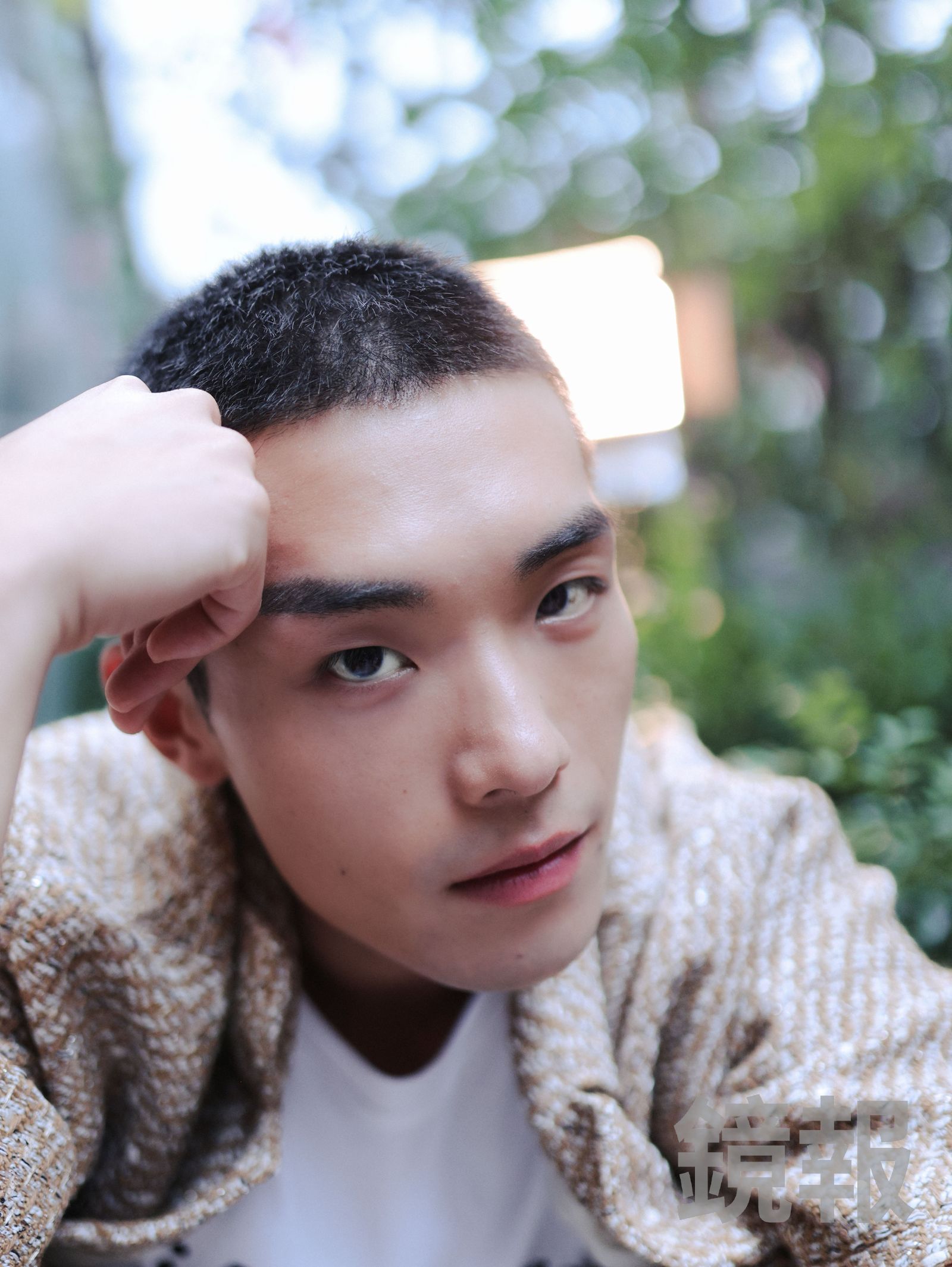 牧森拍《進行曲》遇上小號簡直夢魘，不懂自己為什麼就是練不起來。劉耀勻攝