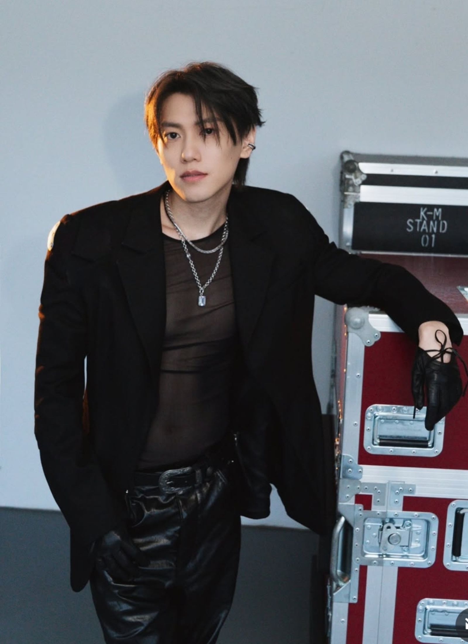 邱宇辰中國演出陸續喊卡。翻攝chrischiu1010 IG