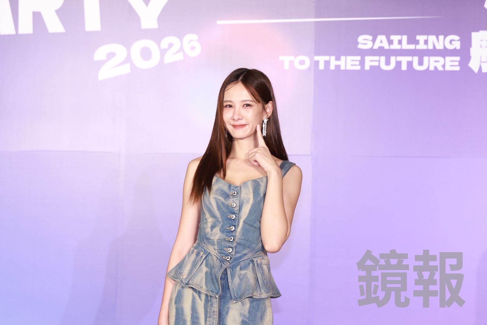 安心亞出席台北跨年全卡司發布記者會。劉耀勻攝