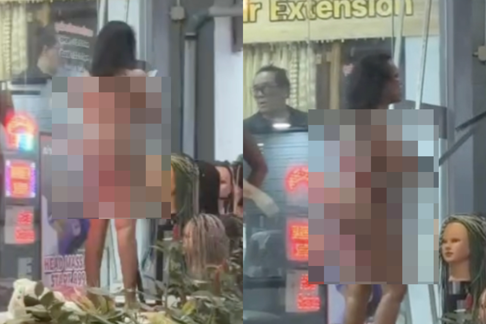 女遊客全裸大鬧普吉島!掐路人脖子、闖入店家攻擊遭逮