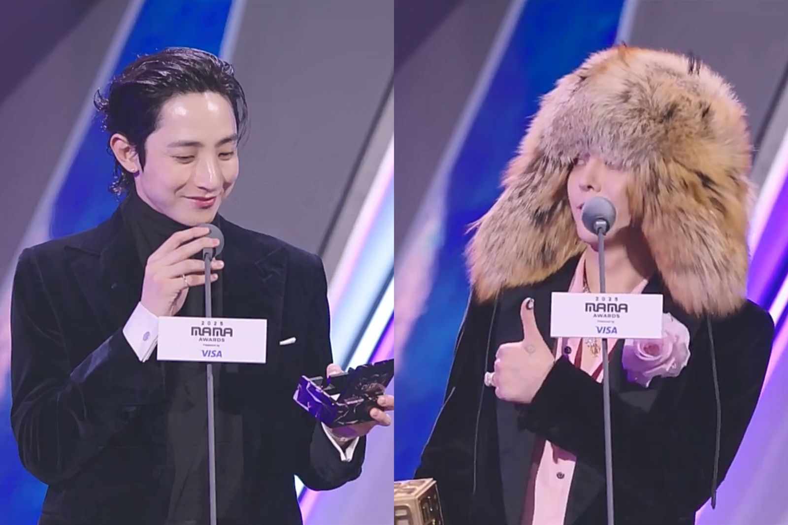 MAMA最甜畫面!李洙赫頒獎給GD 他喊:下次換我頒給你