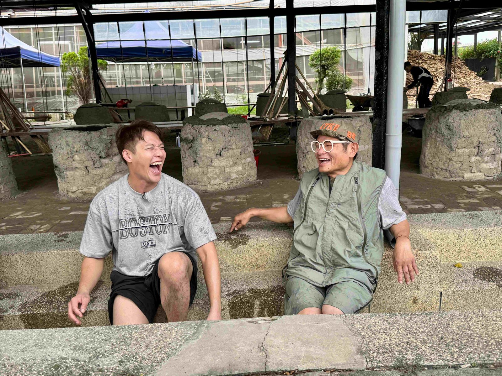 張睿家升格人夫，遭許效舜逼問「做人進度」。東森提供