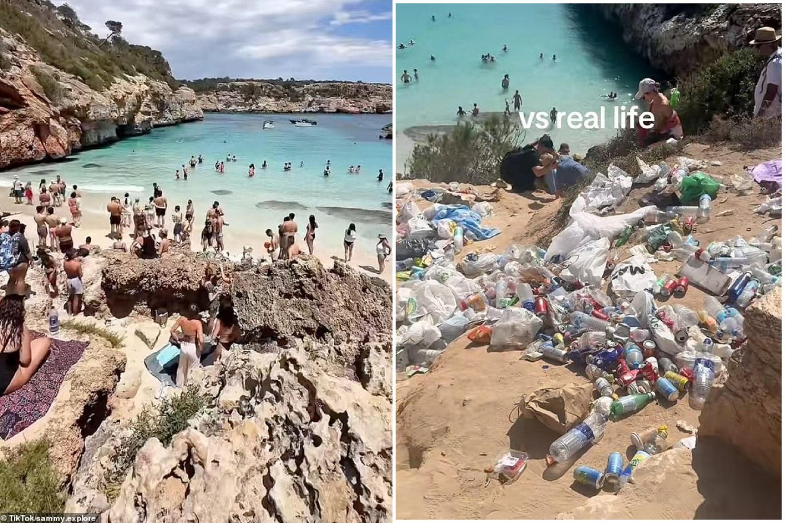 旅遊秘境被網紅炒熱 美麗海岸變垃圾場!居民崩潰