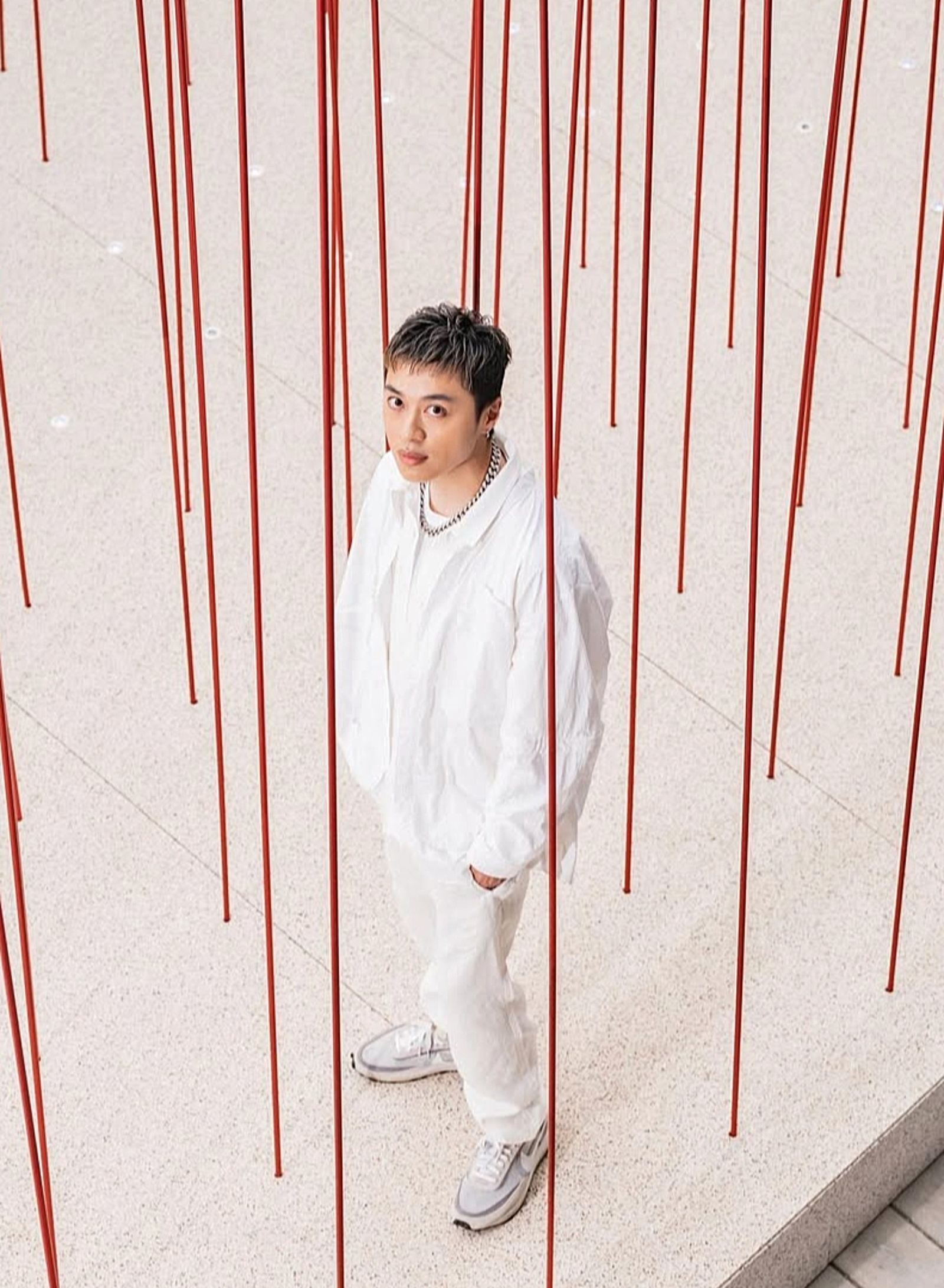 潘宇謙俊美外型男女都愛。翻攝AP潘宇謙 IG