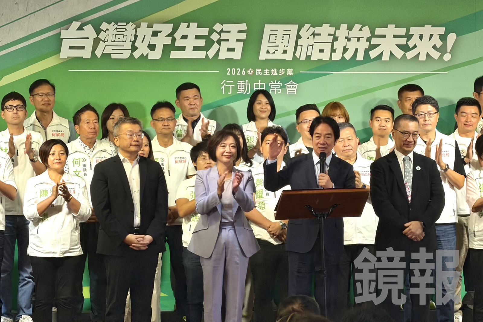 賴清德南下挺何欣純「要台中再搖擺一次」 猛攻盧秀燕市政淪中部後段班