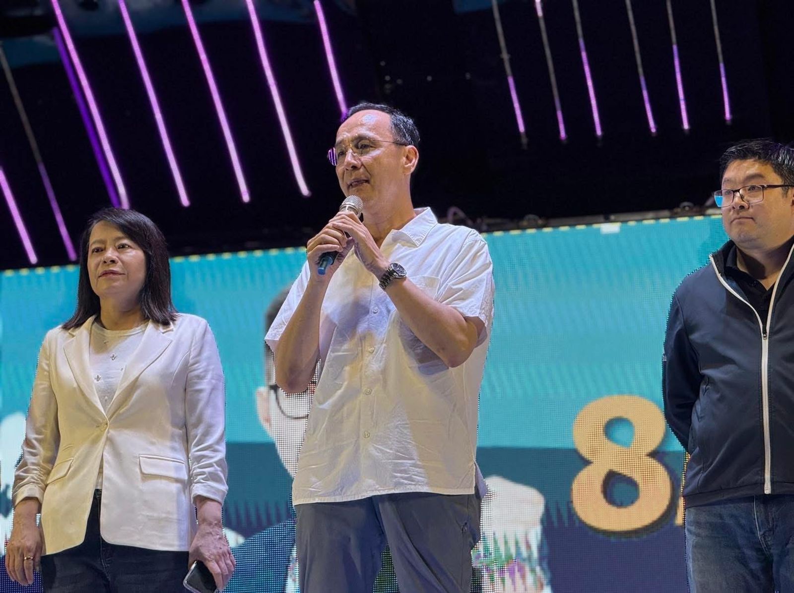 赴台中替江啟臣催反罷　朱立倫：做得好未來才能接棒盧秀燕