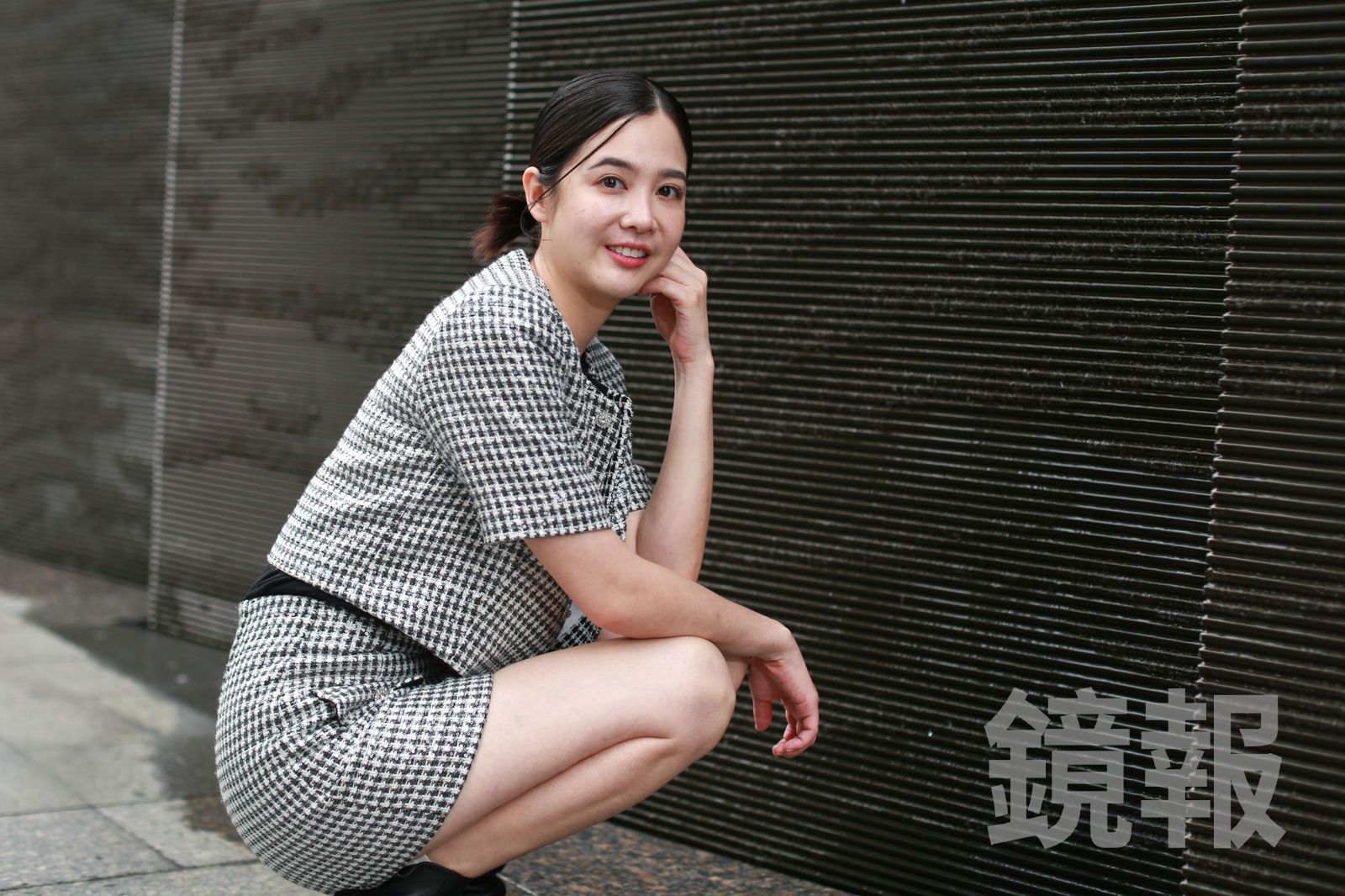 黃可欣得知入圍金鐘時心情超平靜。李鍾泉攝