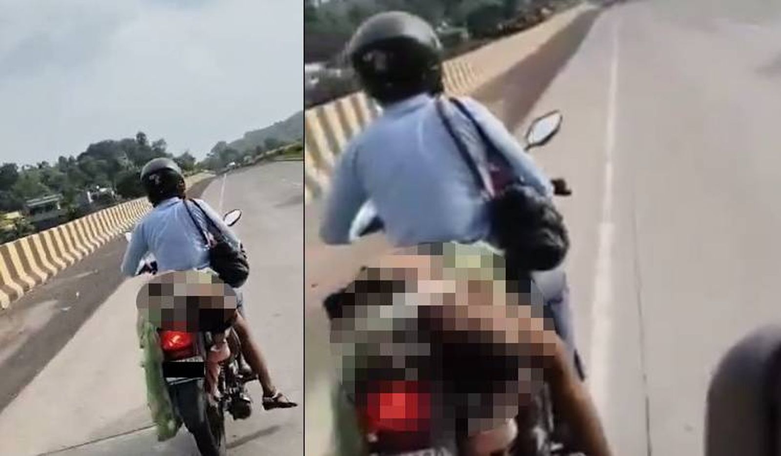 妻遭超速司機輾斃肇逃「夫路邊求助沒人幫」　他無奈運屍畫面曝光