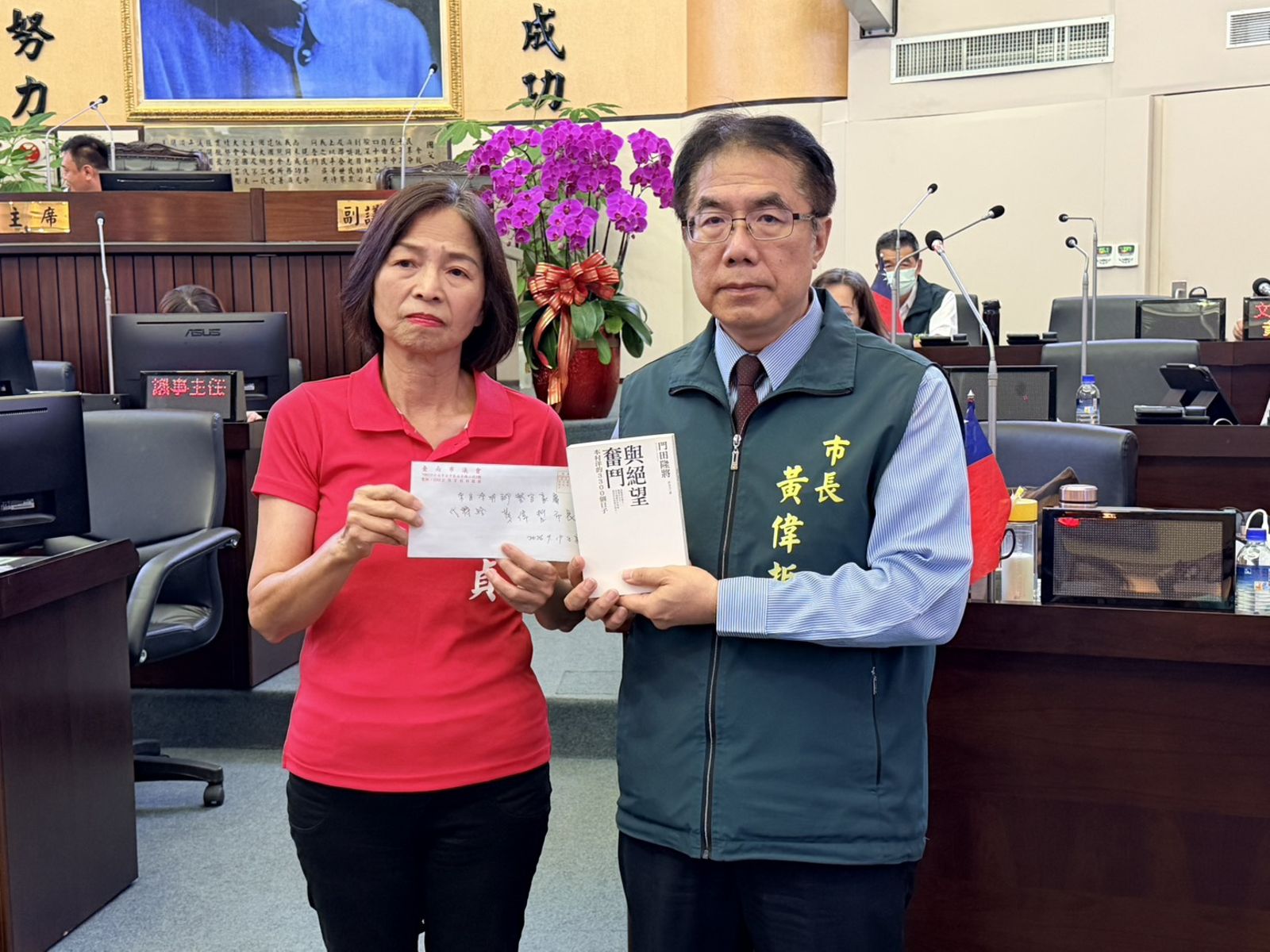 台南殺警案二審12月宣判 殉職警二姊遞陳情信促表態 黃偉哲:定讞就該馬上執行