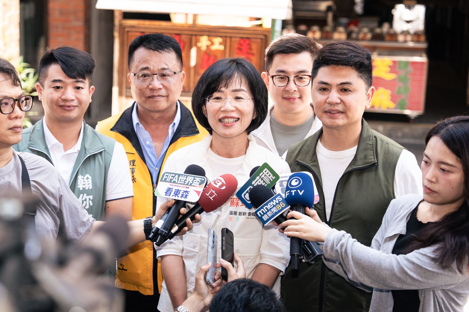 藍綠齊拋九份台車觀光政見 蘇巧慧:方向一樣就一起努力