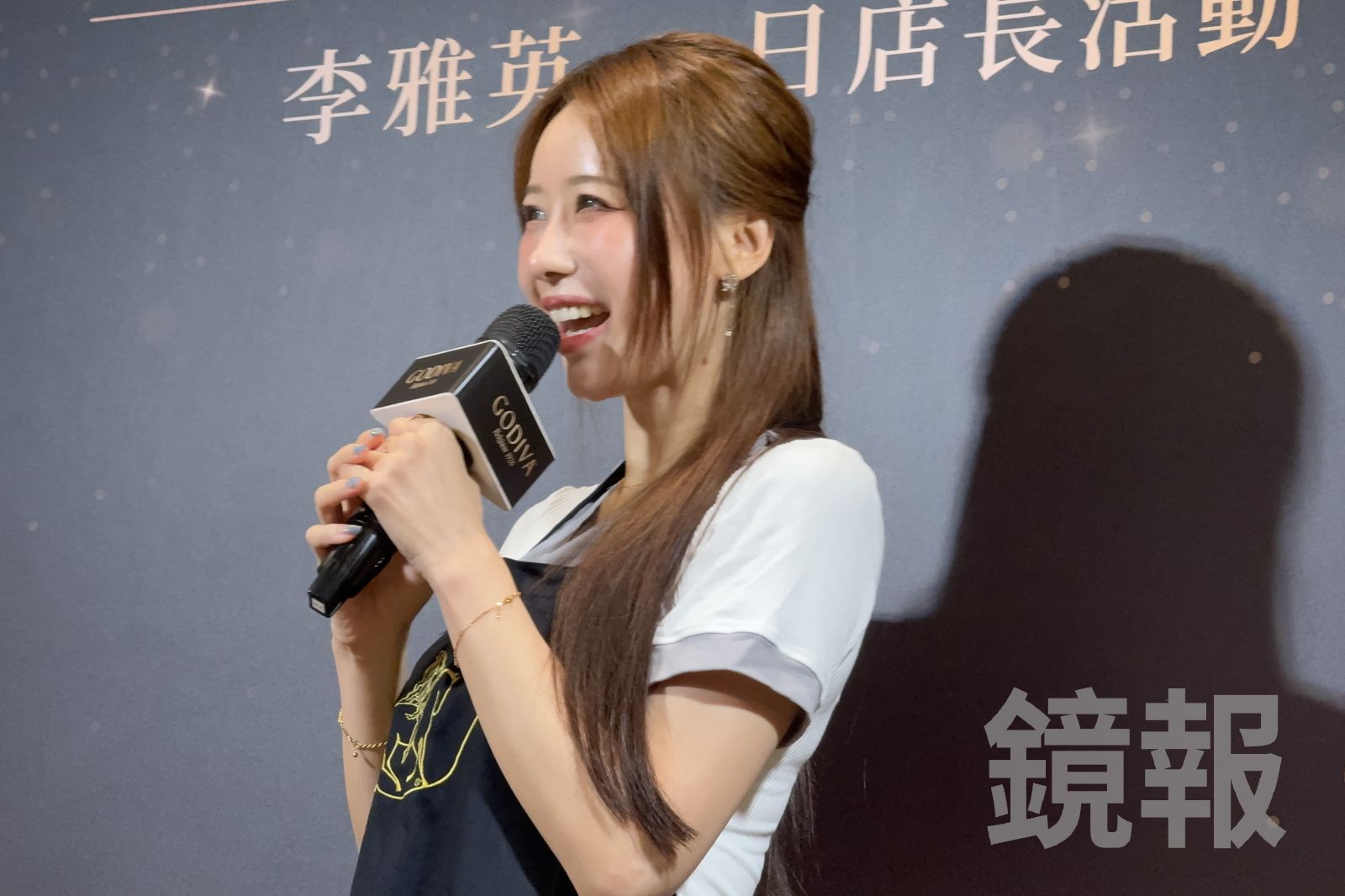 李雅英分享，南韓不特別過七夕情人節。潘佳琪攝