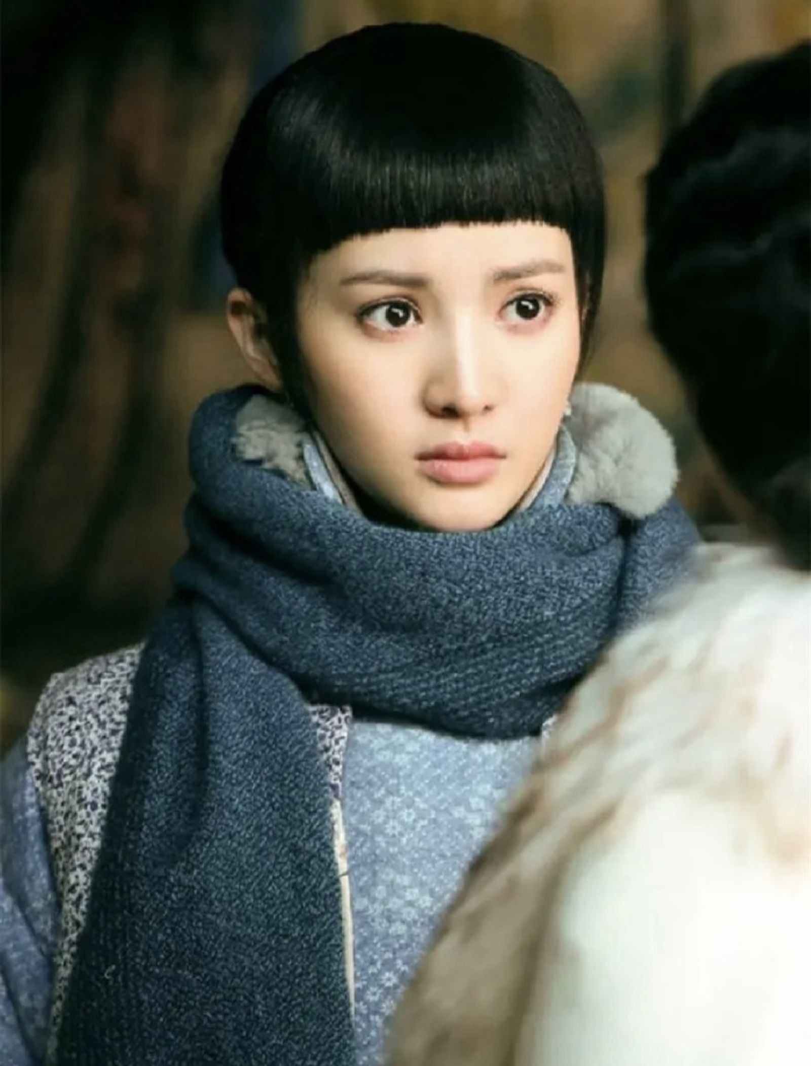 金晨剛出道時演出《無心法師》，被讚靈氣少女。翻攝微博