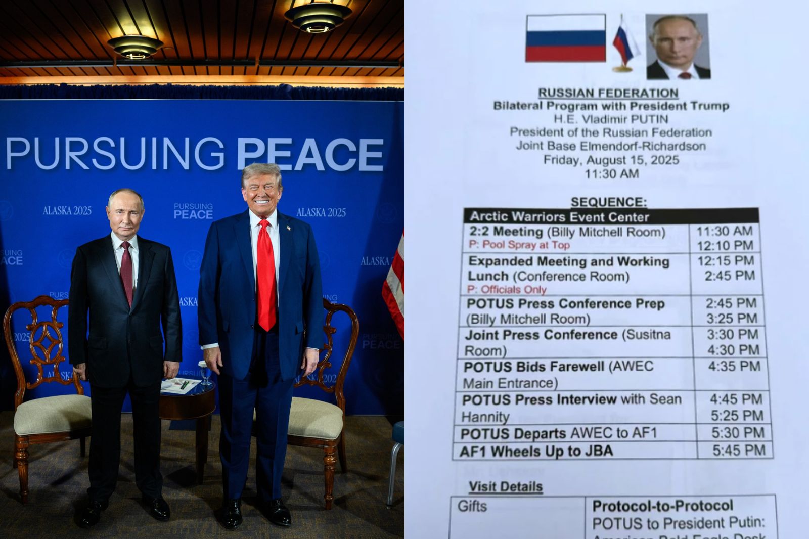 午餐菲力牛排被取消！川普峰會機密文件竟留在「飯店印表機」　行程全看光
