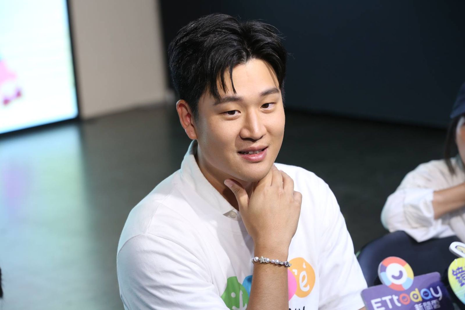 周興哲16日出席公益記者會。尤嬿妮攝