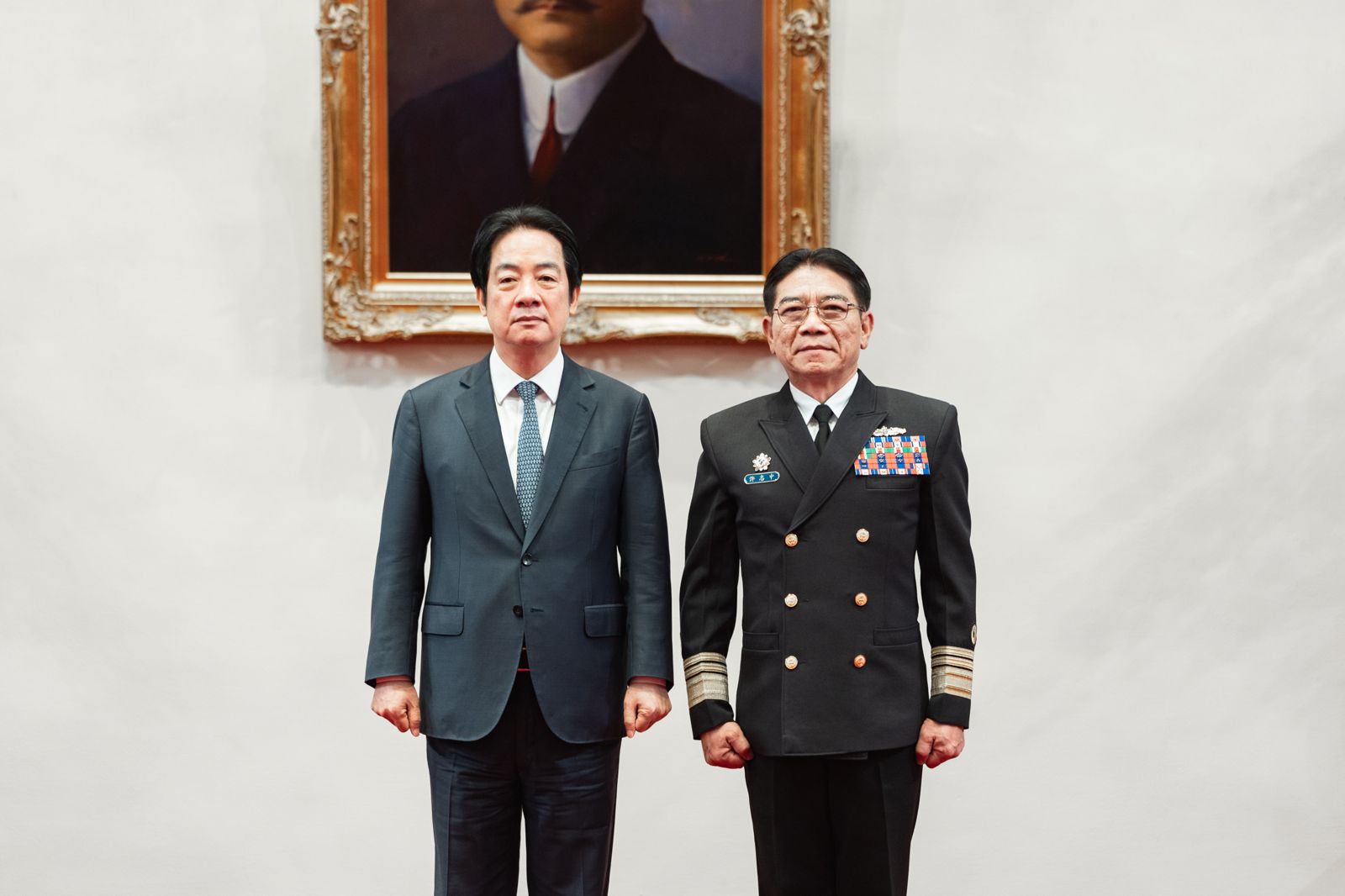 許志中晉任中將。（圖／總統府提供）