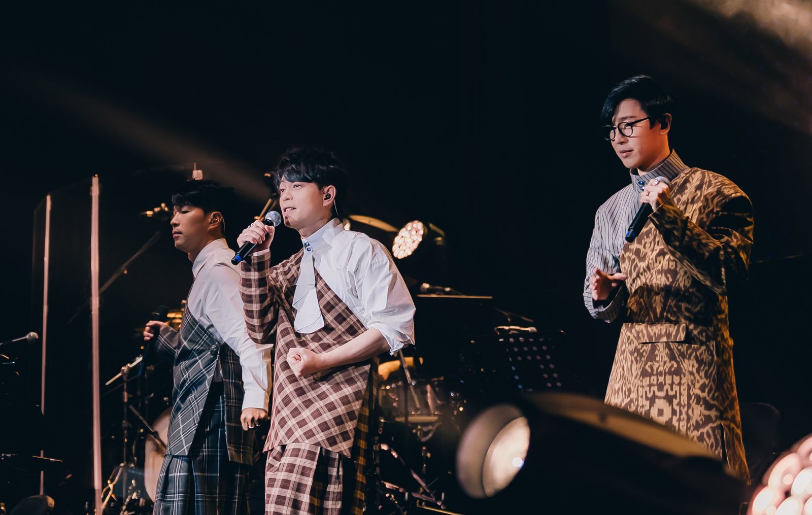 陳威全、林宇中與方泂鑌日前在雲頂開唱。上行娛樂提供