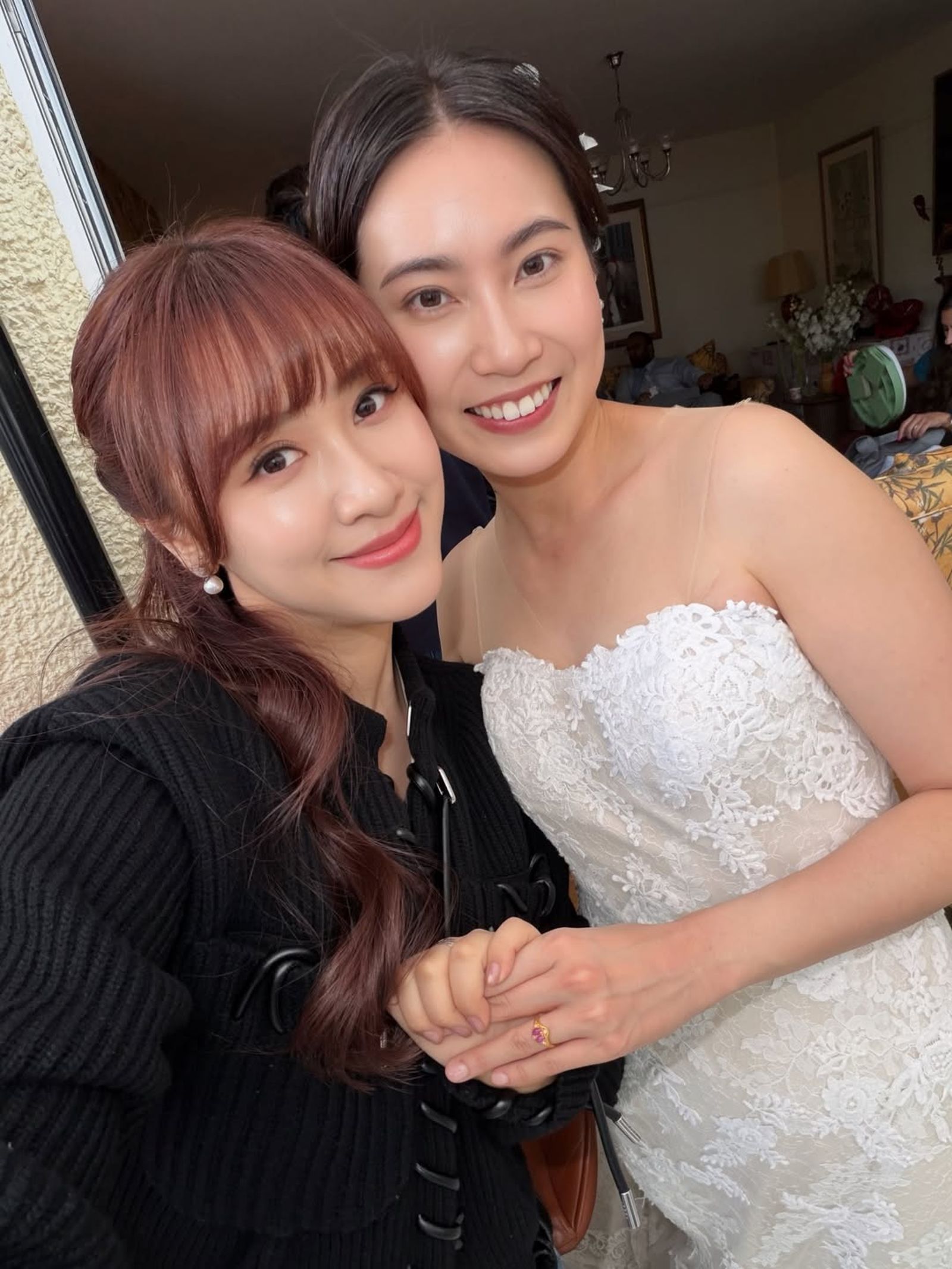 Sandy為好友送上新婚祝福。圖／翻攝自IG／sandywis
