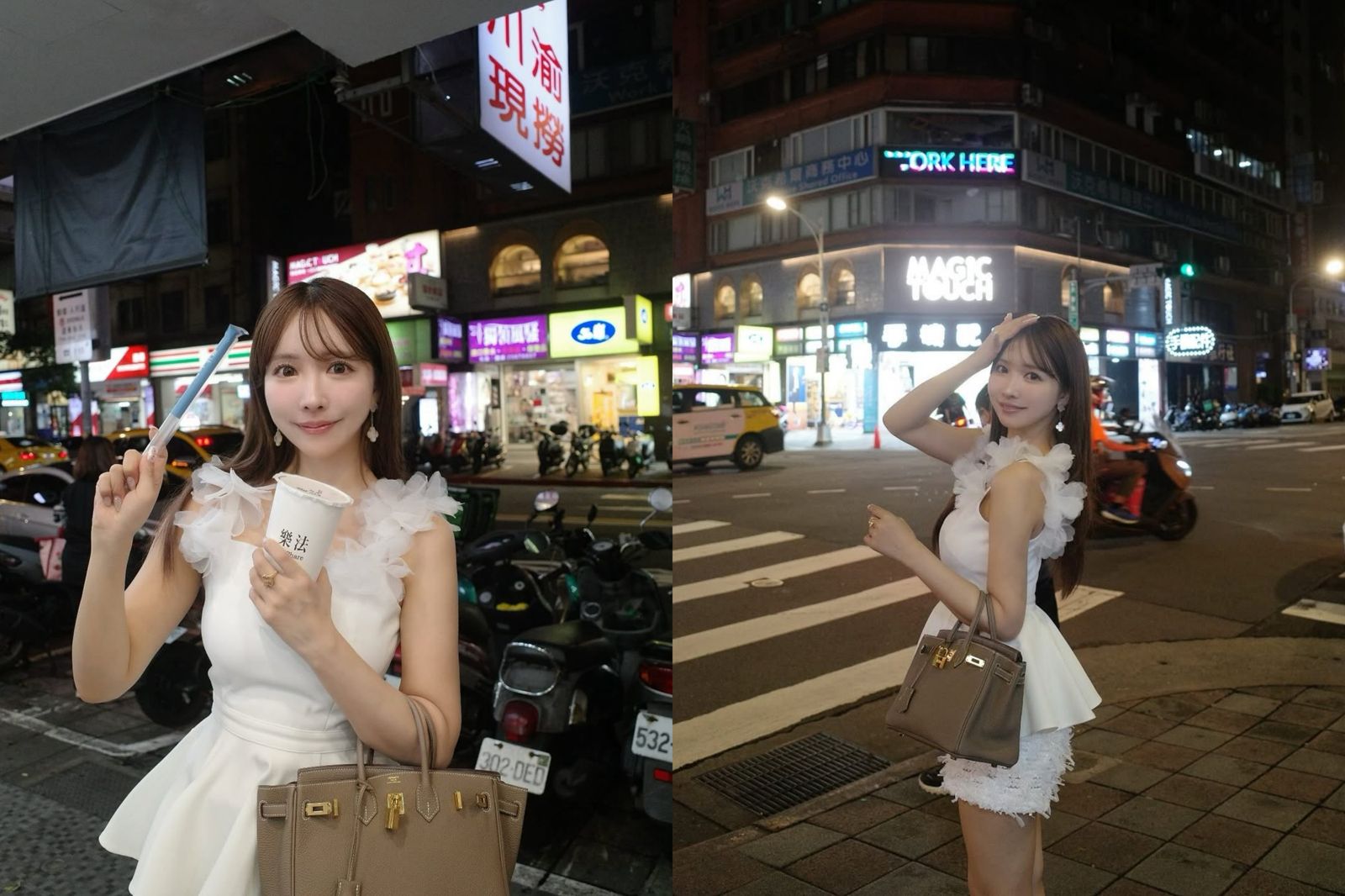 野生捕獲女神三上悠亞！　拎愛馬仕包來台上班