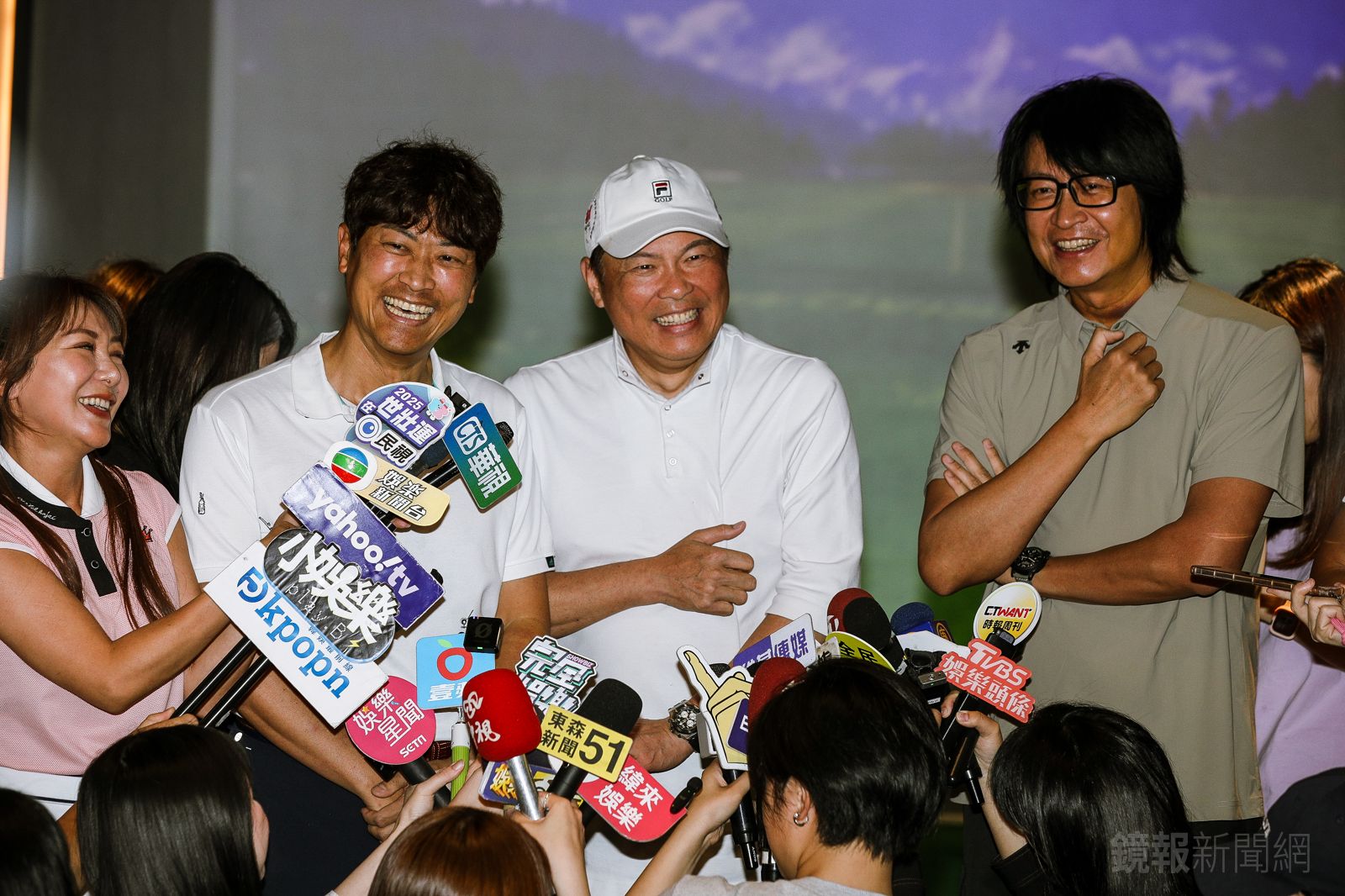 曾國城久違出席活動，心情看起來很不錯。鄒保祥攝