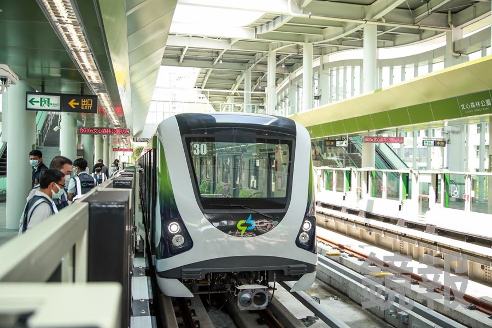 快訊/號誌異常出狀況 中捷「市政府站」至「台中高鐵站」雙向行駛延誤