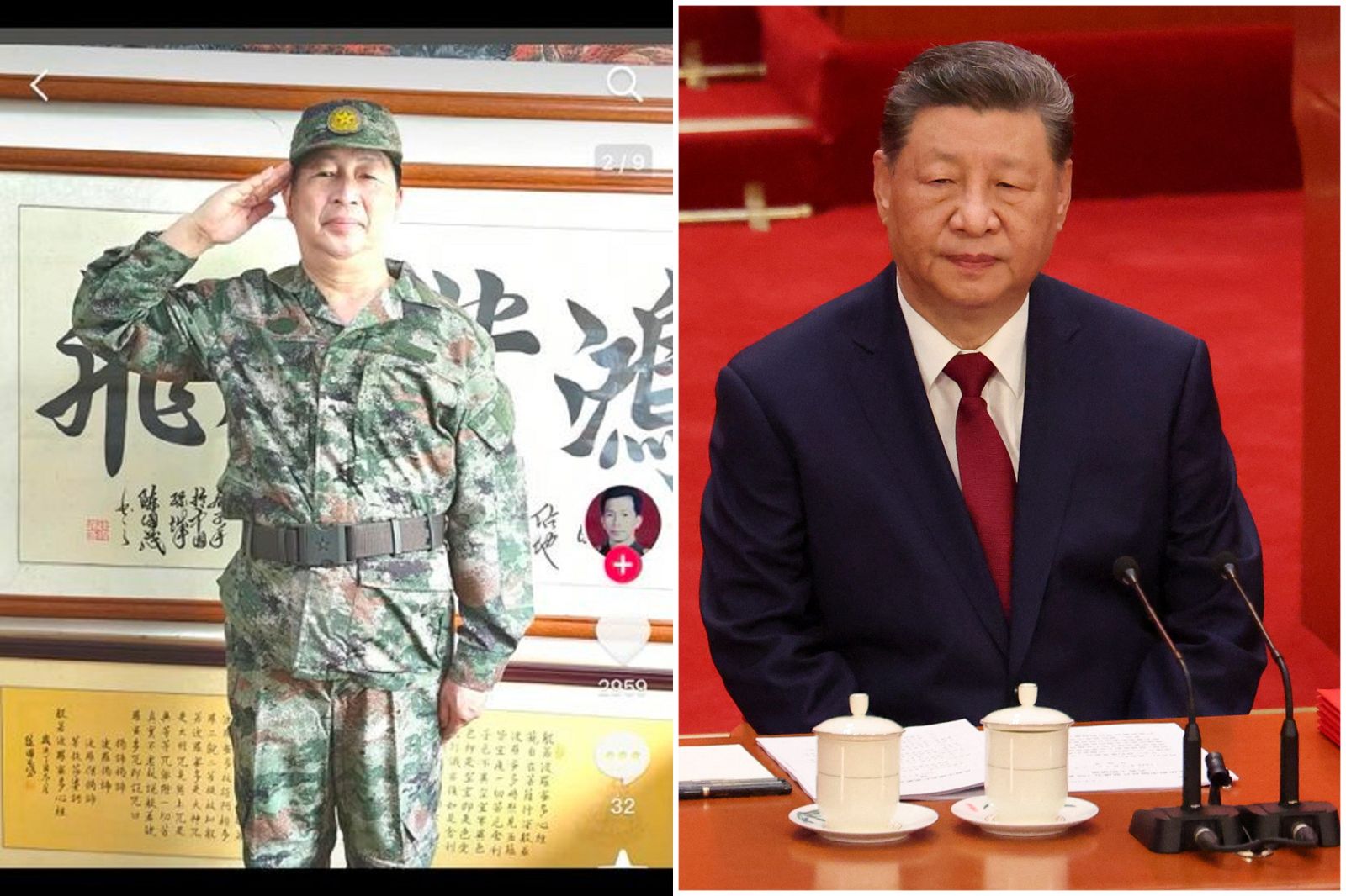 愛國也沒用!中國名書畫家撞臉習近平 抖音慘變「懷念模式」