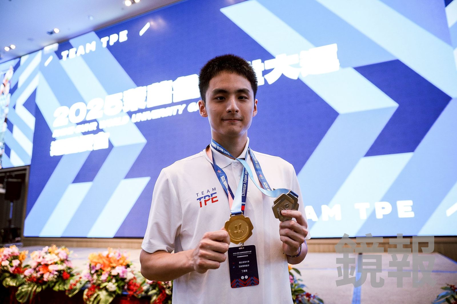 羽球史上第2位世大運男單金牌　丁彥宸坦言學霸稱號壓力大