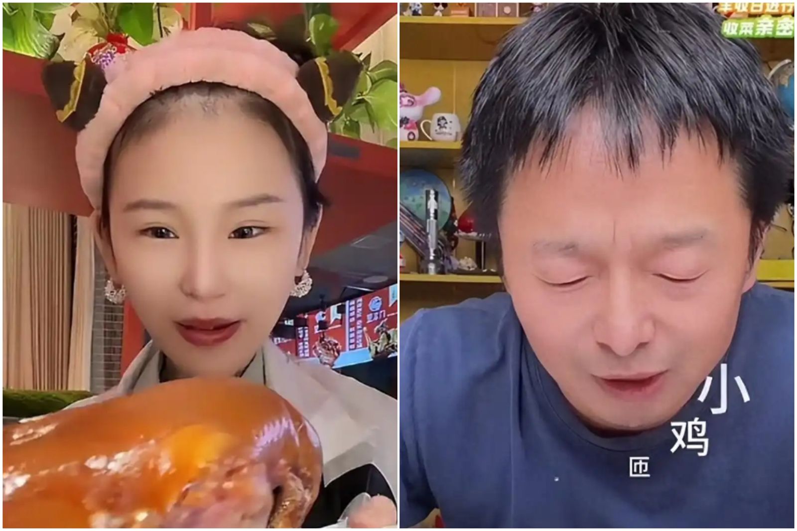 吃播網紅24歲猝逝!父親直播崩潰下跪磕頭 求饒酸民:別再罵我女兒