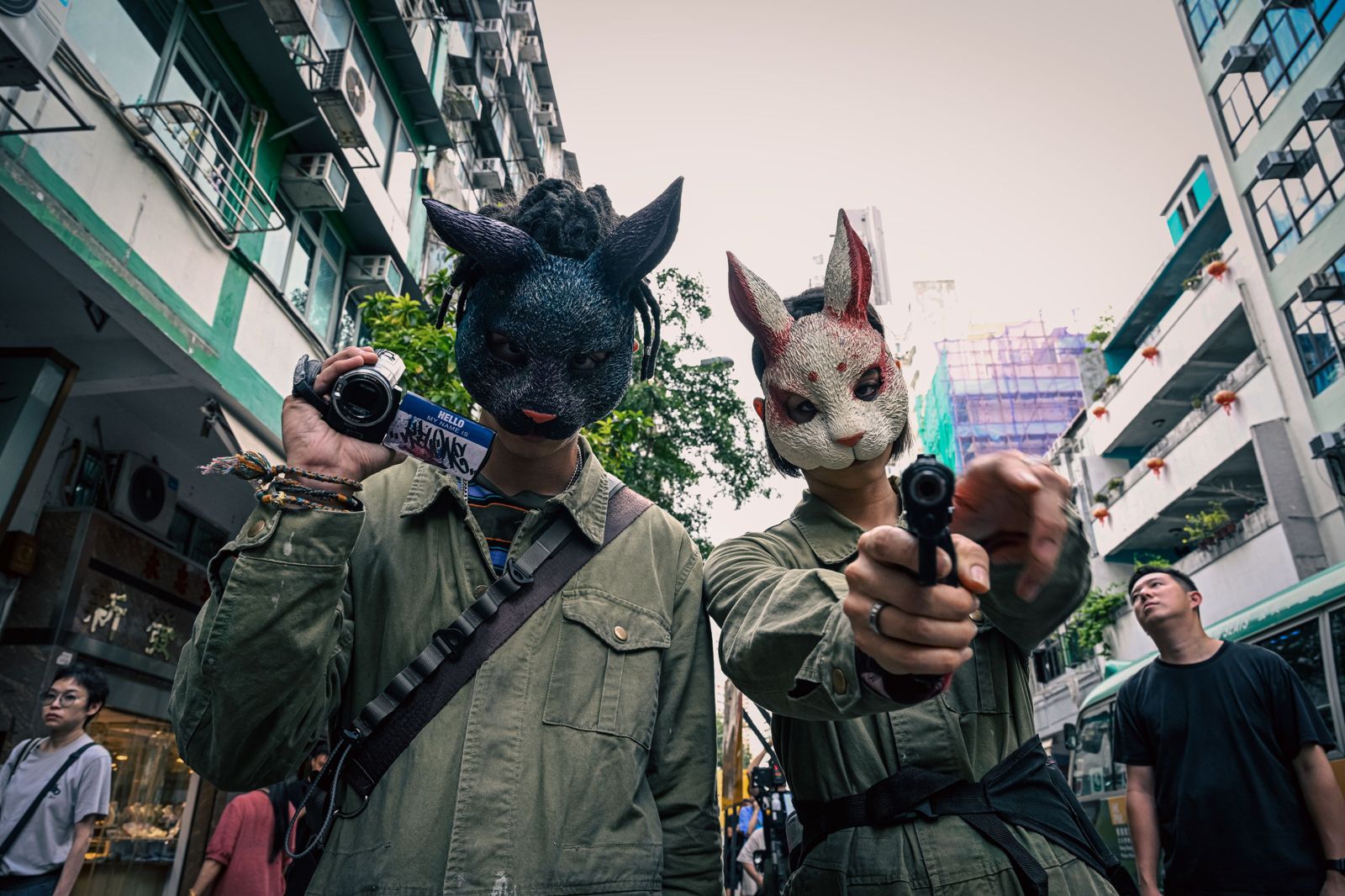《搗破法蘭克》是香港首部網路公開募資電影。華映娛樂提供