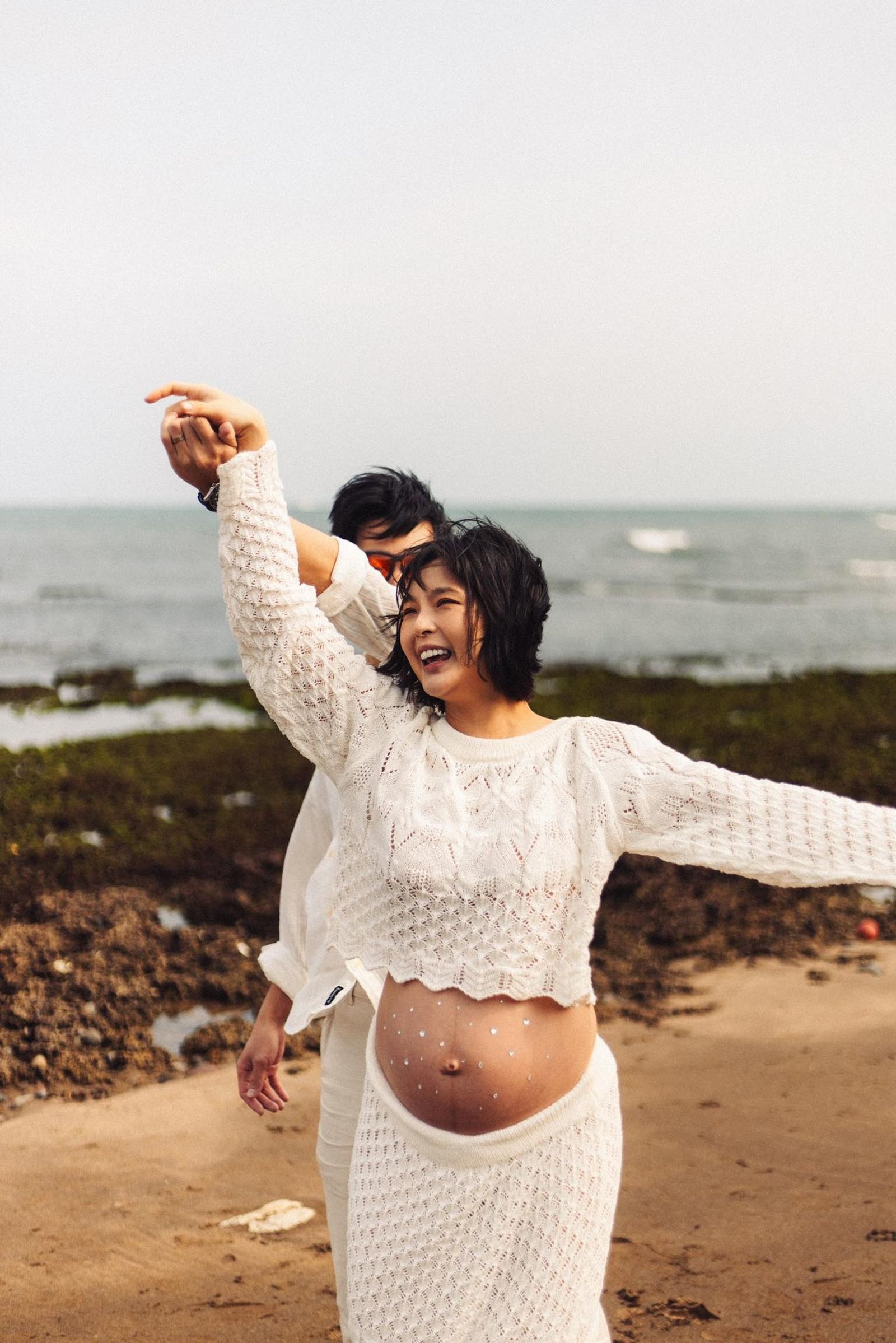 黃沐妍即將生產坦言緊張又期待。翻攝臉書