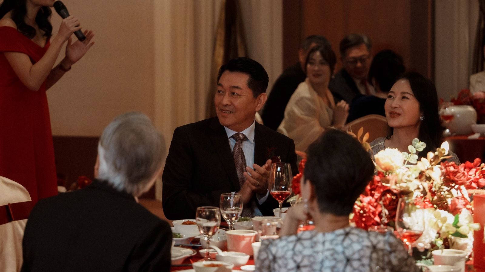 庹宗華表示接拍《雙囍》的原因就是覺得角色關係與衝突性十分有趣。水花電影提供