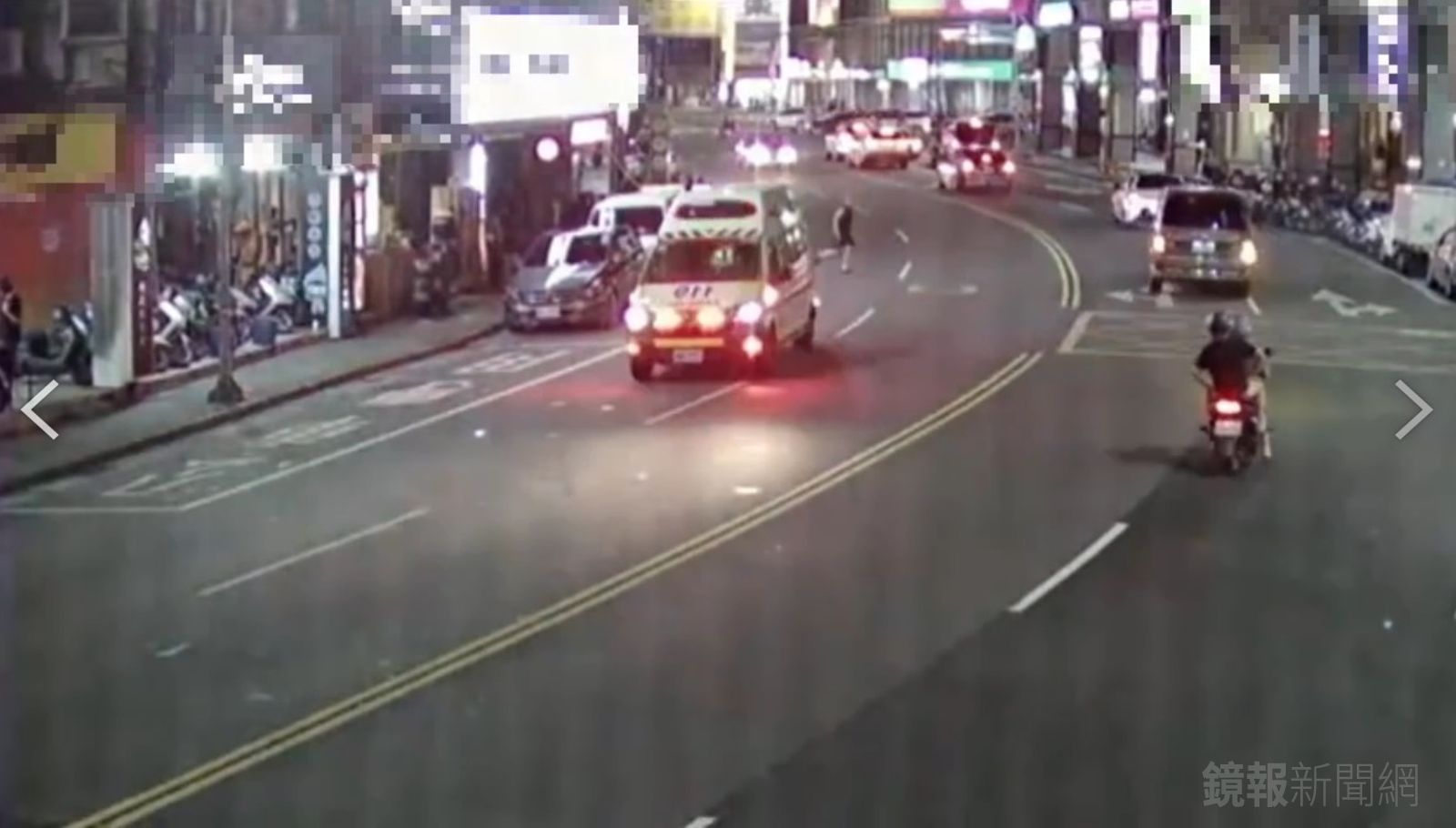 新北市消防局接獲報案派遣救護車前往。翻攝畫面