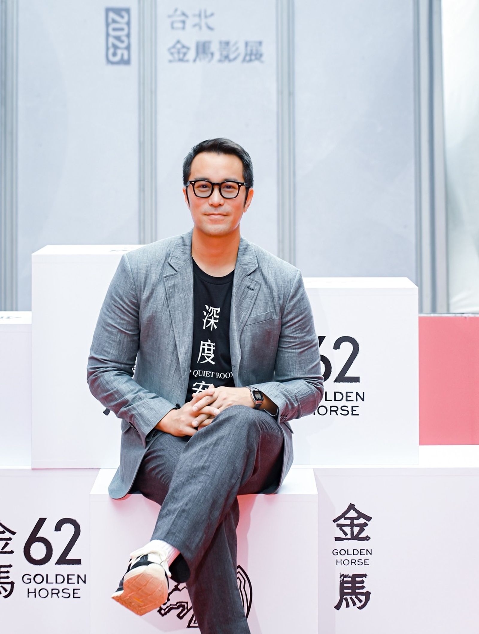 張孝全被導演要求沉澱20秒。金馬影展提供