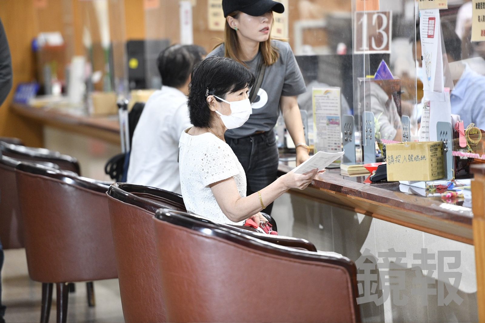 陳佩琪抵達北院幫柯文哲辦理交保受續。李智為攝