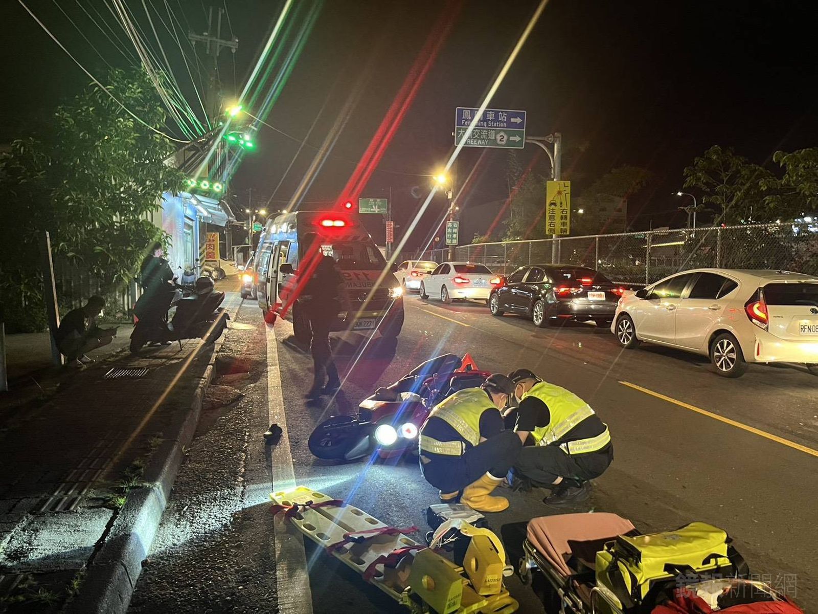 鶯歌騎士自摔　送醫搶救不治