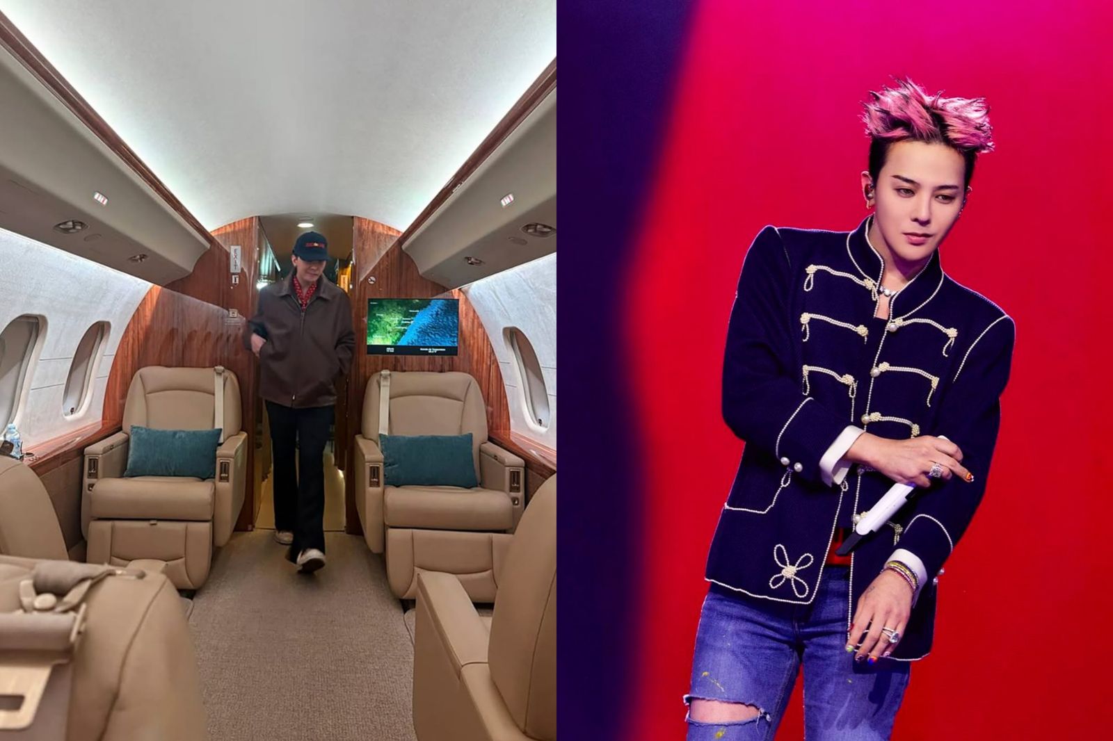 GD私人飛機內裝曝光！　今撲台連唱3天韓粉發動「卡車示威」