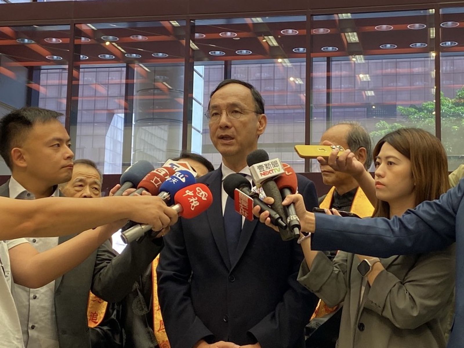 傳傅崐萁有意選國民黨主席　朱立倫：傳言就讓它變傳言