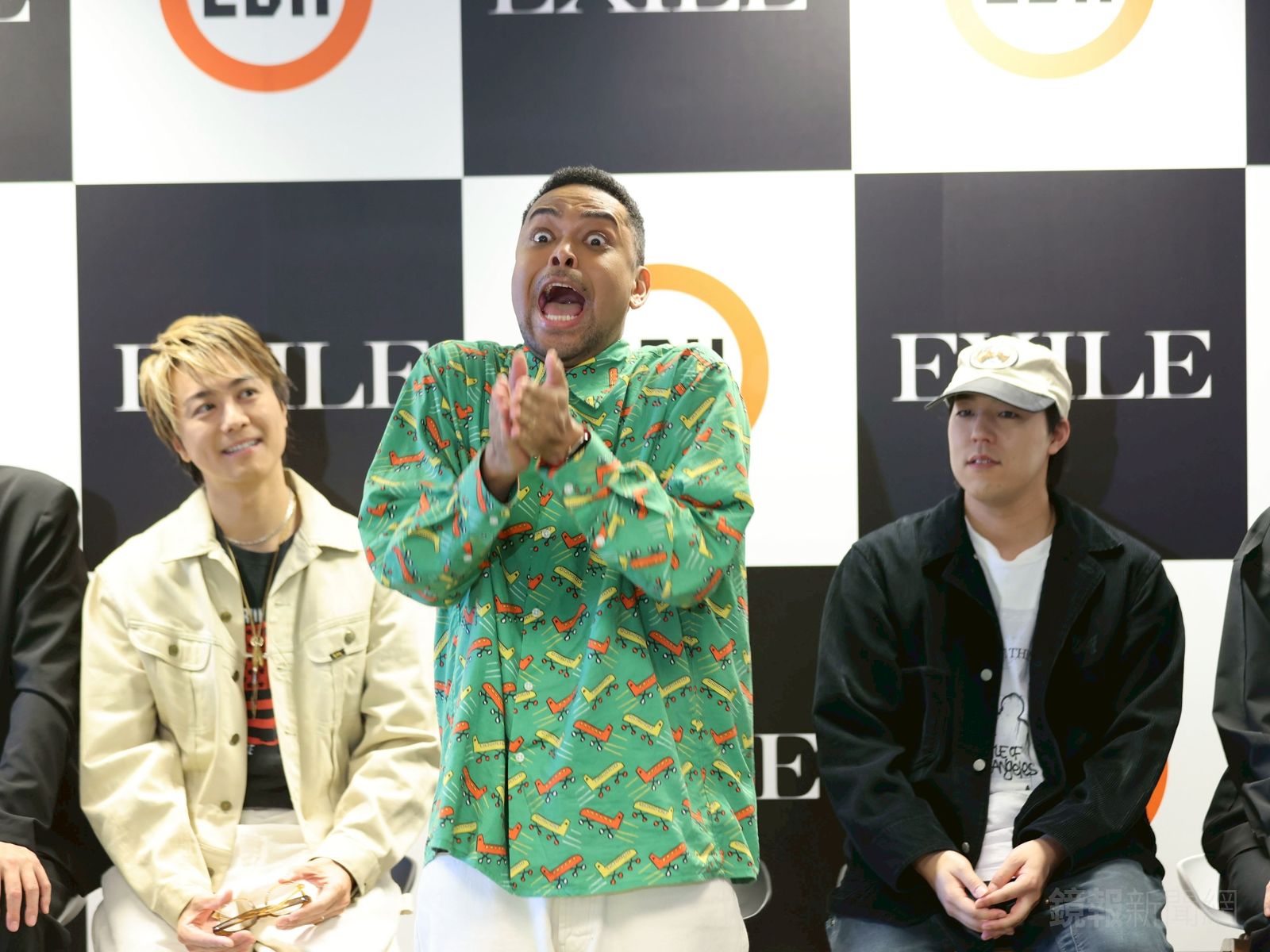 NESMITH(中)表情豐富地演了起來。劉曜勻攝