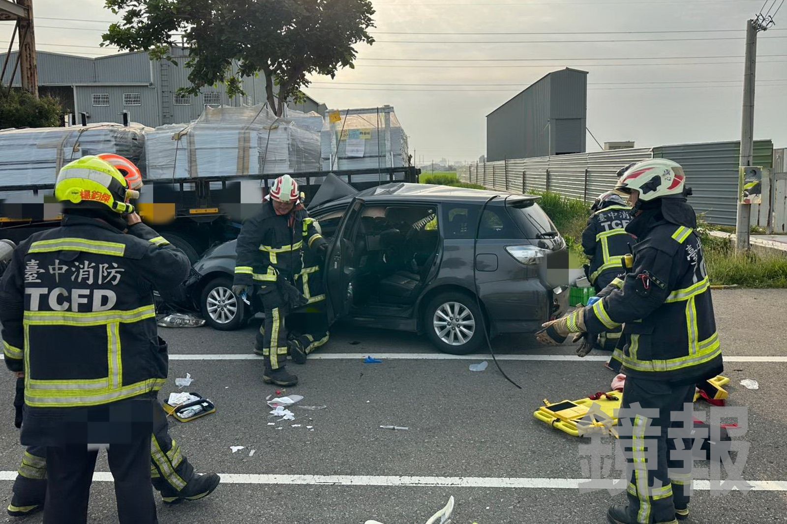 龍井死亡車禍重大進展！轎車駕駛肇逃被鎖定　同車男子搶救恢復心跳、女子不治身亡